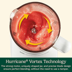 Cuisinart Hurricane® 48 oz Glass Jar Digital Blender, Manual 5 Speeds, 6 Presets - Smoothie, Pulse, Milkshake, Cocktail, Ice Crush, and Clean, BL-200