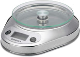 Cuisinart KML-KO3B Precision Chef Bowl Electronic Kitchen Scale, Silver, 2.5" x 7.4" x 9.25"