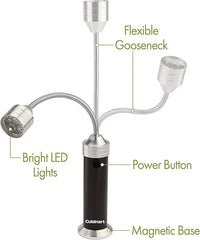 Cuisinart CGL-502 Magnetic LED Mini Grill Lights, 2-Pack