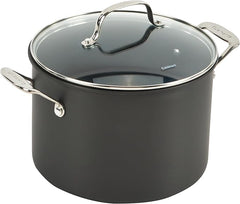 Cuisinart 14-Piece Cookware Set, Chef's Classic NonStick Hard Anodized, Gray, 66-14N