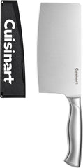 Cuisinart 7" Stainless Steel Cleaver with Blade Guard