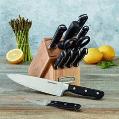 Cuisinart 12pc Black Triple Rivet Block Set, C77TR-12P3