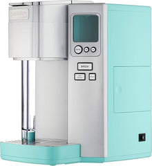 Cuisinart Coffee Maker, Single Serve 72-Ounce Reservoir Coffee Machine, Programmable Brewing & Hot Water Dispenser, Stainless Steel, Robins Egg Blue