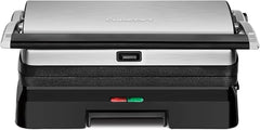Cuisinart Griddler® Indoor Grill & Panini Press, Dishwasher-Safe Nonstick Cooking Plates, Stainless Steel, GR-11NAS