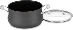 Cuisinart Contour 5-Quart PURELYCERAMIC™ Nonstick PFAS Free Hard-Anodized Dutch Oven with Cover, 6445C-22