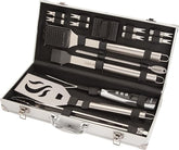 Cuisinart Deluxe Grill Tool Set, 20-Piece Grill Set, BBQ Accessories with Aluminum Case, Stainless Steel Grilling Accessories, BBQ tools, Grilling Gifts for Men, Father’s Day Gifts for Dad Husband