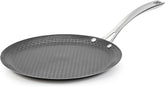 Cuisinart FusionPlus Hybrid Nonstick Stainless Steel Cookware, 12-Inch Round Griddle Pan with PFAS-Free PURELYSEAR Ceramic Technology, Scratch Proof, Cool Grip Handles, Dishwasher Safe