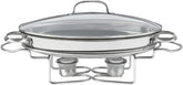 Cuisinart 7BSO-34 Stainless 13-1/2-Inch Oval Buffet Servers, Silver