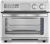 Cuisinart Air Fryer Toaster Oven with Extra-Large Capacity, 1800W Stainless Steel Oven with Digital Display, Bake, Broil, Roast & Air Fry Options, Adjustable Temperature, TOA-95NAS