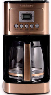 Cuisinart DCC-3200CS Perfectemp Coffee Maker, 14 Cup Progammable with Glass Carafe, Copper Steel