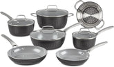 Cuisinart, 11-Pc Color Impressions Ceramic Nonstick Set, 58S-11BK