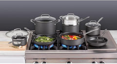 Cuisinart Chef's Classic Nonstick Hard Anodized Cookware 13 Piece Set, 66-13