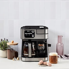 Cuisinart Coffee Center Barista Bar 4-in-1 Coffee Maker, Single-Serve Pods Compatible, Coffeemaker, Three Brewing Sizes, SS-4N1NAS, Black