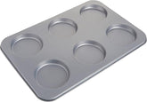 Cuisinart Chef's Classic Nonstick 6-Cup Muffin-Top Pan, Silver