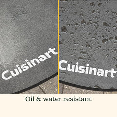 Cuisinart 36” Silicone-Coated Grill Mat with High Heat Resistance, Weather Resistant BBQ Mat for Grills, Griddles, Smokers & Fire Pits, Grease Proof Easy Clean Patio & Deck Protector