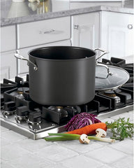 Cuisinart Chef's Classic PURELYCERAMIC™ Nonstick PFAS Free Hard-Anodized 8-Quart Stockpot with Cover, 666C-24