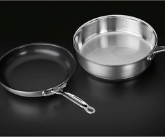 Cuisinart Chef's Classic Stainless Cookware 13-Piece Set, 77-13