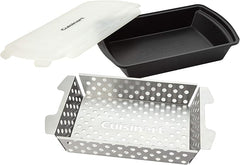 Cuisinart CMT-200 Marinade and Grilling Basket Set, Stainless Steel