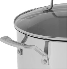 Cuisinart 11-Piece Cookware Set, Professional Stainless Steel, 89-11,Silver