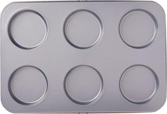 Cuisinart Chef's Classic Nonstick 6-Cup Muffin-Top Pan, Silver