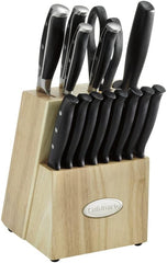 Cuisinart C77TRN-15P Nitrogen Collection 15-Piece Knife Block Set, Black