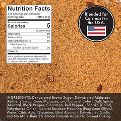 Cuisinart CGSS-780 Bourbon Molasses, 11.5 OZ (325g) BBQ Seasoning