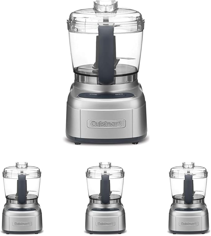 Cuisinart ECH-4SV Elemental 4-C Chopper Grinder,Silver,(Pack of 4)