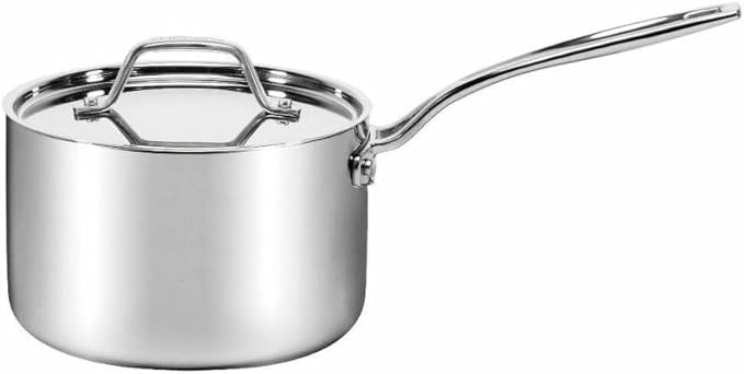 Cuisinart Custom Clad 5-Ply Stainless Cookware 3 Qt. Saucepan w/Cover, CC5193-18