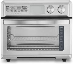 Cuisinart Air Fryer Toaster Oven with Extra-Large Capacity, 1800W Stainless Steel Oven with Digital Display, Bake, Broil, Roast & Air Fry Options, Adjustable Temperature, TOA-95NAS