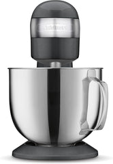 Cuisinart SMD-50GPH Precision Pro 5.5-Quart Digital Stand Mixer with 12-Speeds, 3 Preprogrammed Food Prep Settings, Mixing Bowl, Whisk, Flat Mixing Paddle, Dough Hook, and Splash Guard, Graphite