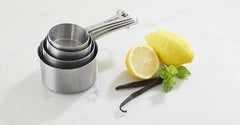 Cuisinart CTG-00-SMC Stainless Steel Measuring Cups, Set of 4,Silver