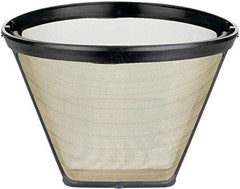 Cuisinart GTF-4 Gold Tone Coffee Filter, 4-Cup Cone, Blade Grinder (Pack of 2)