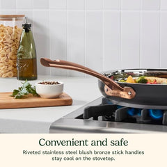 Cuisinart 11-Piece Matte Black Elegance Cookware Set