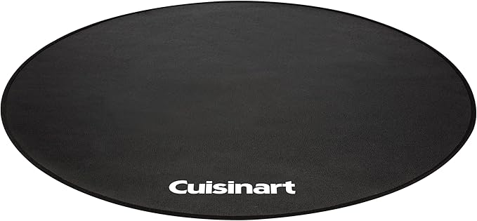Cuisinart 36” Silicone-Coated Grill Mat with High Heat Resistance, Weather Resistant BBQ Mat for Grills, Griddles, Smokers & Fire Pits, Grease Proof Easy Clean Patio & Deck Protector