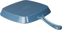 Cuisinart , 9.25" Square Grill Pan, Enameled Provencial Blue