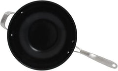 Cuisinart GG26-30H GreenGourmet Hard-Anodized Nonstick Stir-Fry Wok with Glass Cover 12-Inch
