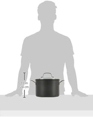 Cuisinart 14-Piece Cookware Set, Chef's Classic NonStick Hard Anodized, Gray, 66-14N