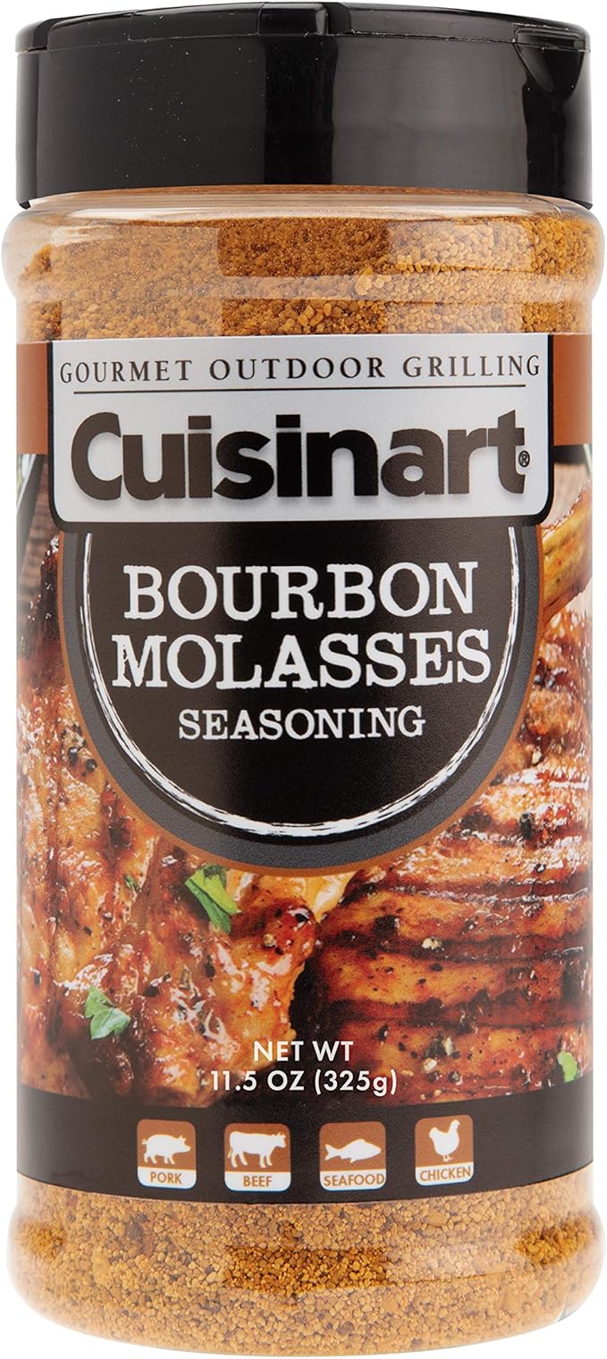 Cuisinart CGSS-780 Bourbon Molasses, 11.5 OZ (325g) BBQ Seasoning